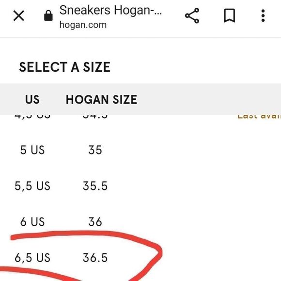 Hogan sneakers size 36 1/2 (us 6.5) - Picture 9 of 15